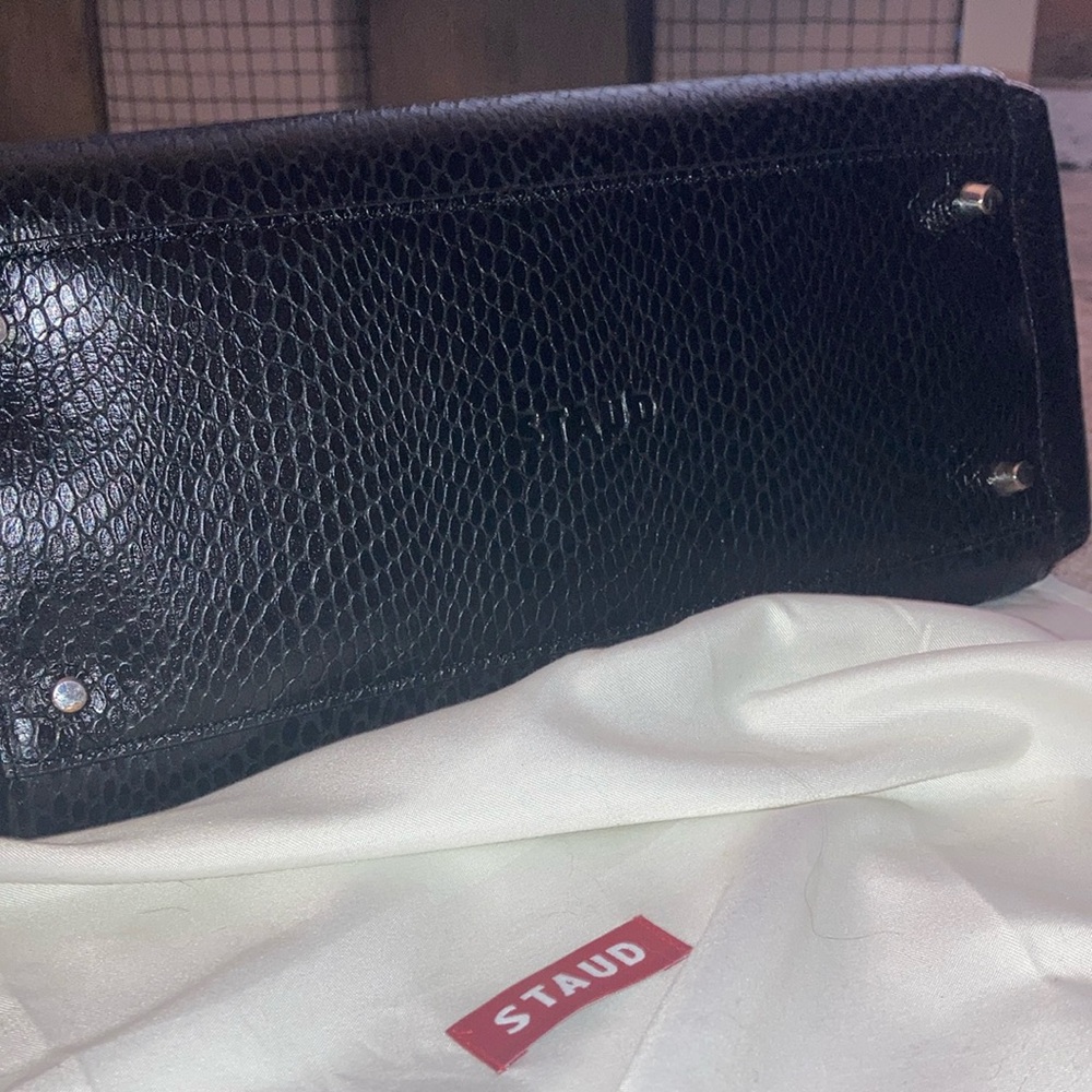 STAUD Black Handbag with Pouch - Picture 5 of 5